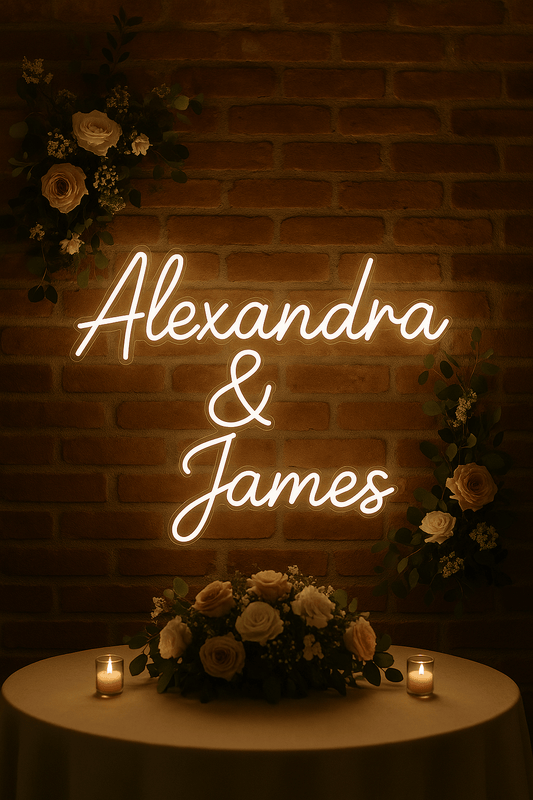 How Custom Wedding Neon Signs Add a Personal Touch
