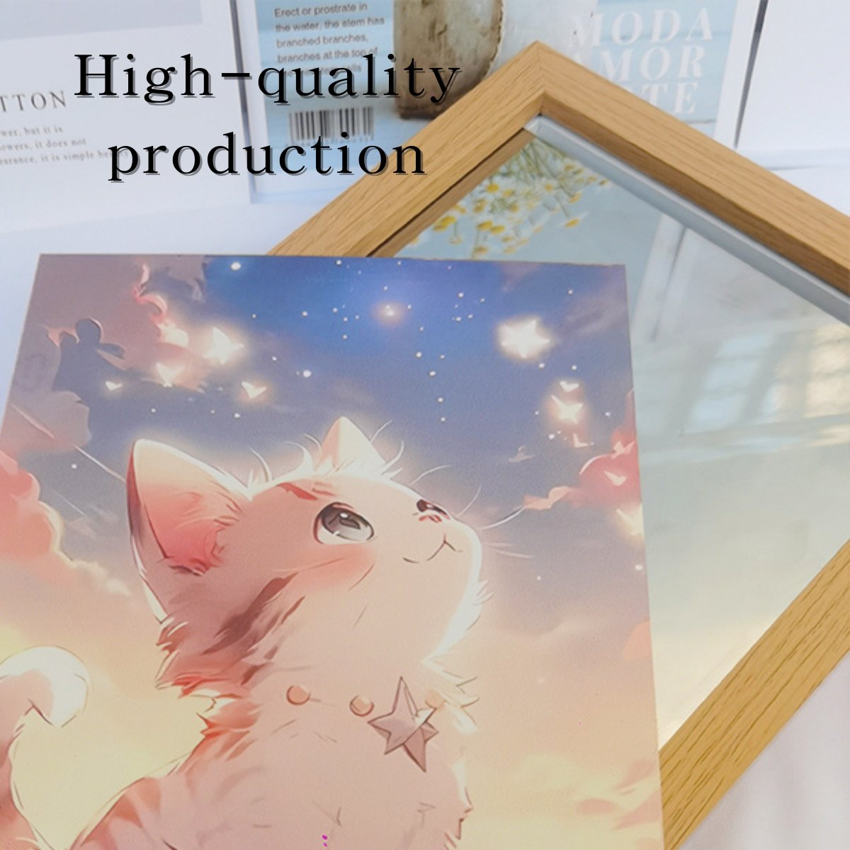 Customised Light Painted Makeup Mirror