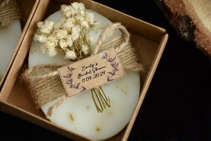 Custom Bridal Shower Soap Favors - Dreamy Custom