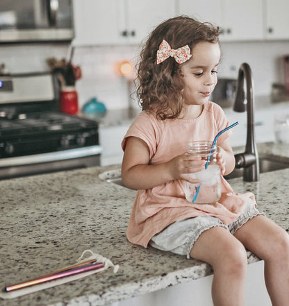 Custom Eco - Friendly Metal Straw Set - Dreamy Custom