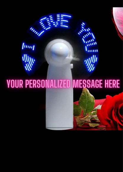 Custom Message Fan - Dreamy Custom