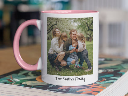 Custom Mug With Photo And Text - Dreamy Custom