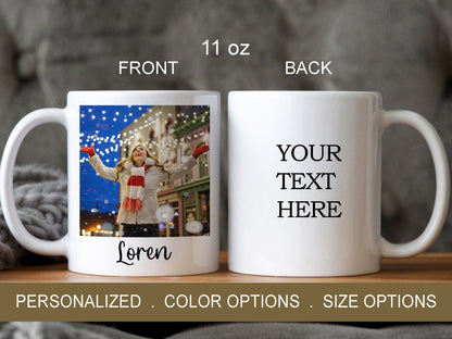 Custom Mug With Photo And Text - Dreamy Custom