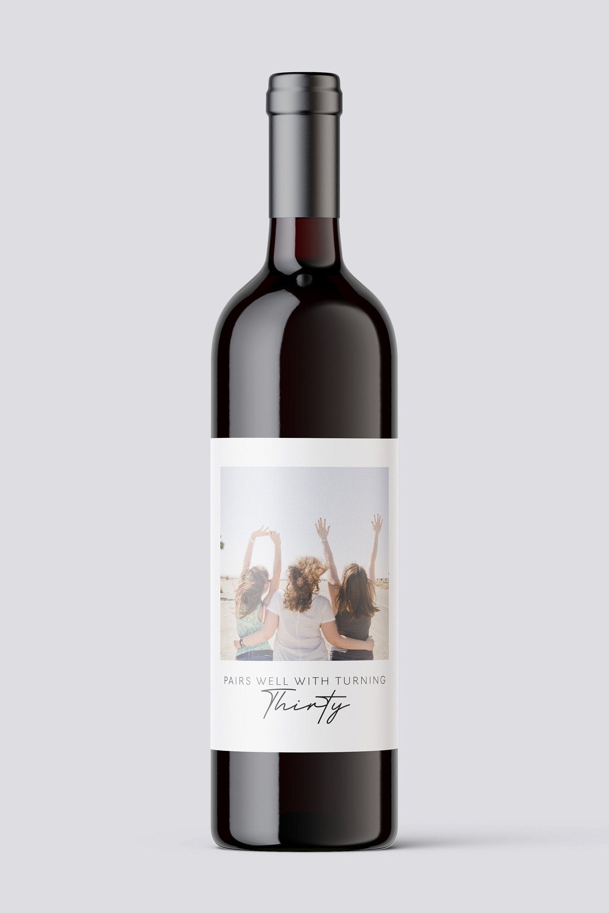 Custom Photo Wine Label - Dreamy Custom