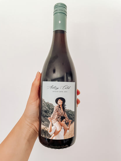 Custom Photo Wine Label - Dreamy Custom