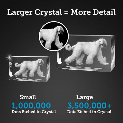 Personalized 3D Crystal Photo Landscape