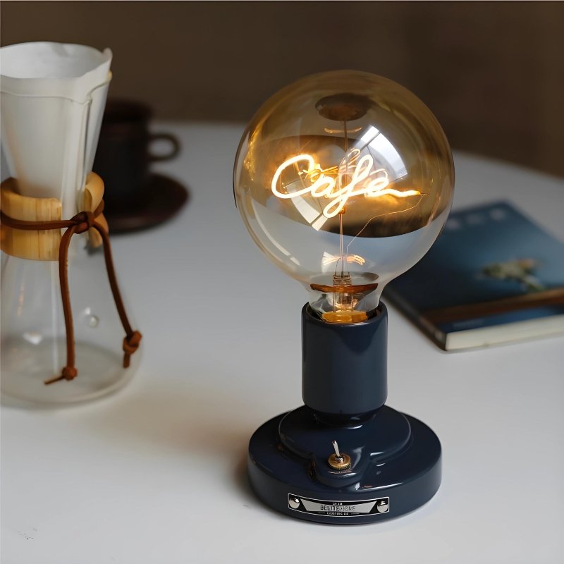 Personalized Bulb Vintage Globe Light Bulb Dimmable