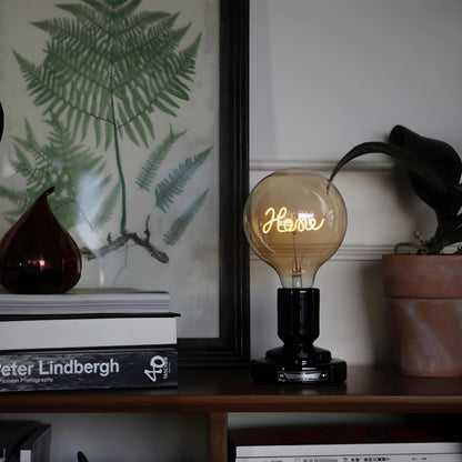 Personalisierte Glühbirne Vintage Globe Glühbirne dimmbar