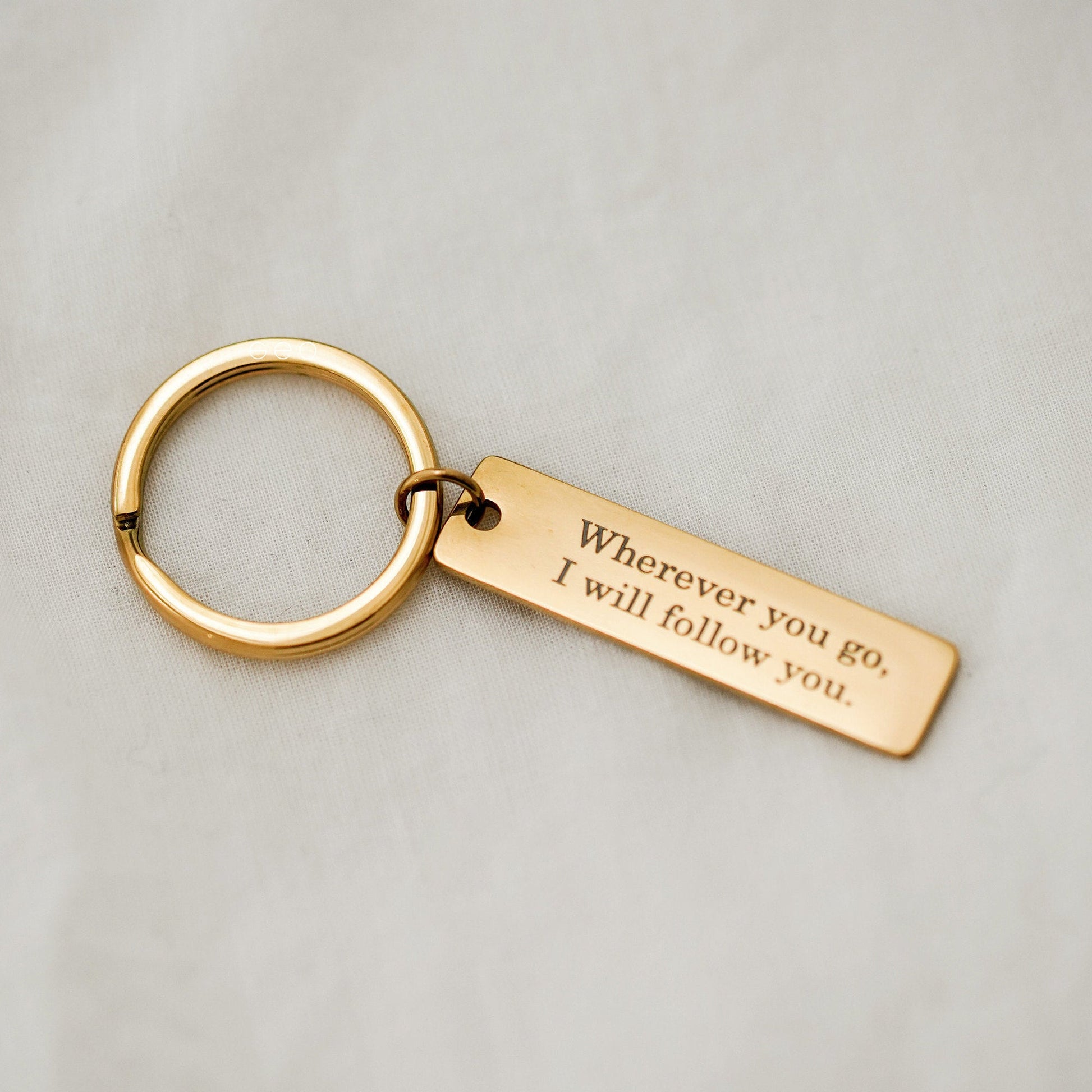 Personalized Engraved Keychain - Dreamy Custom