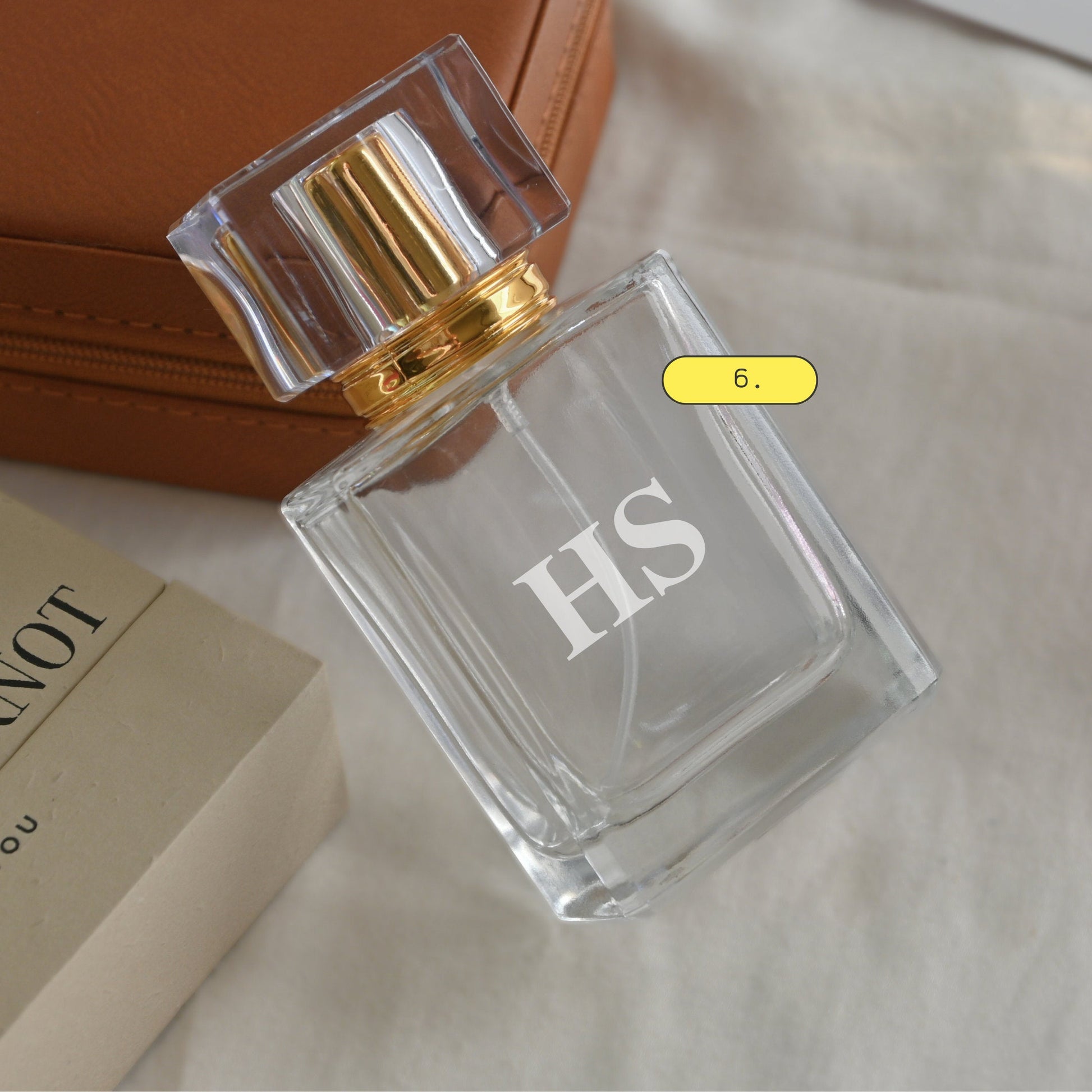 Personalized Engraved Perfume Bottle - Dreamy Custom