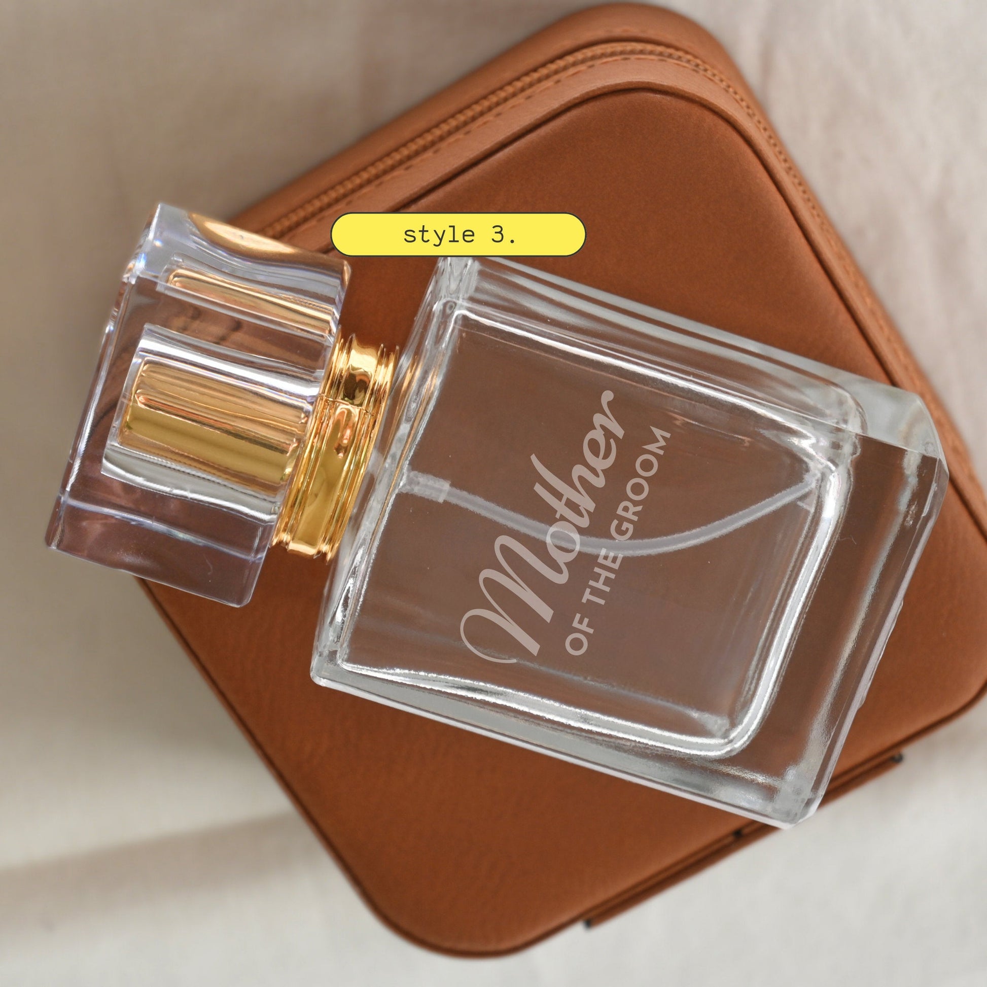 Personalized Engraved Perfume Bottle - Dreamy Custom