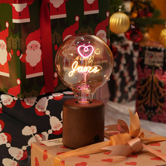 Personalized Vintage Bulb | Unique Gifts