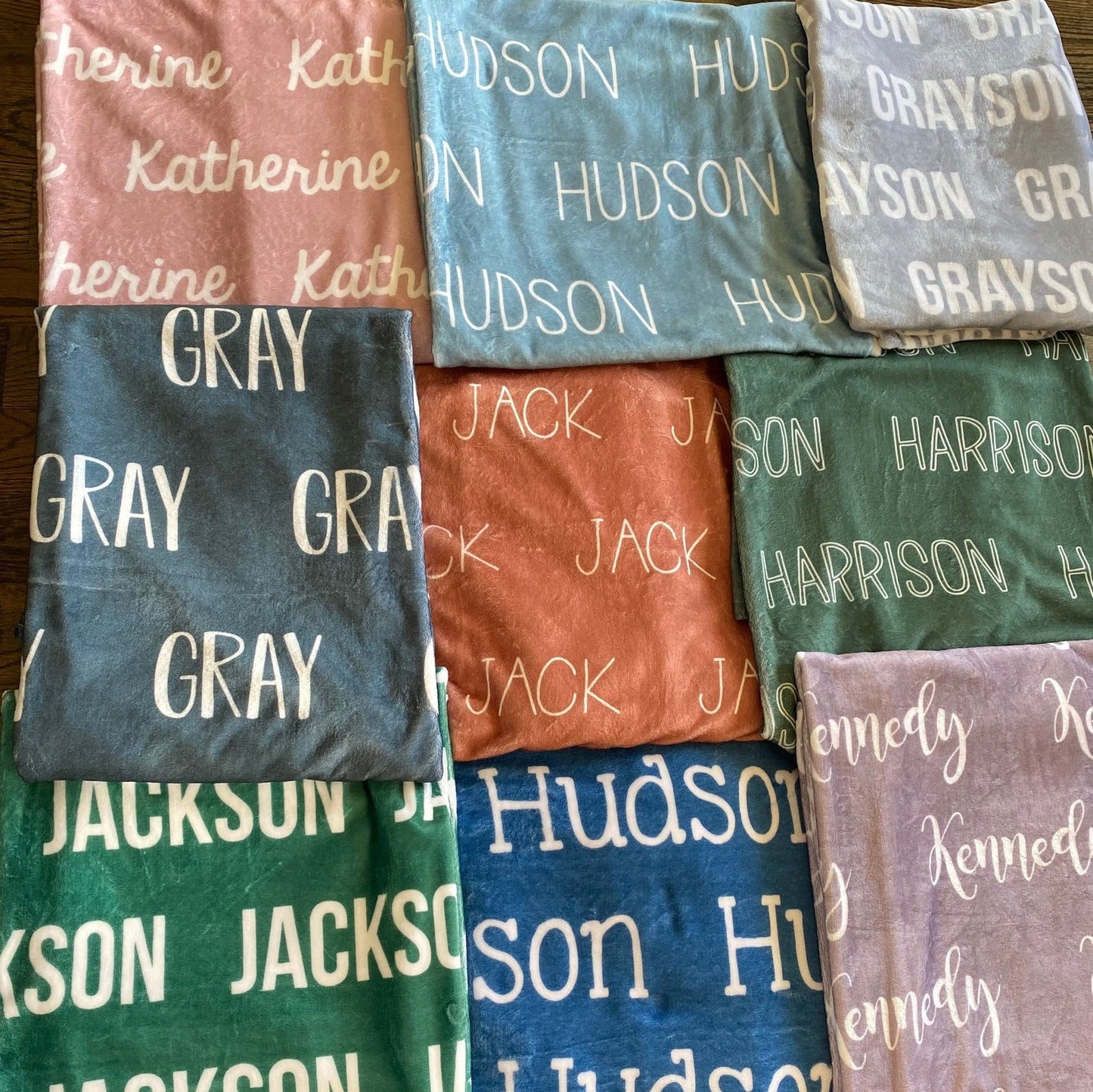 Personalized Family Blanket