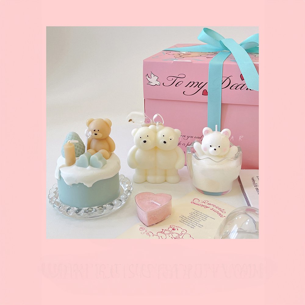 Bear Shape Party Candle