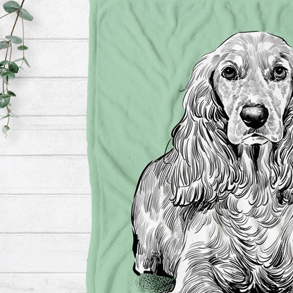 Custom Photo Fleece Blanket - Pet Design