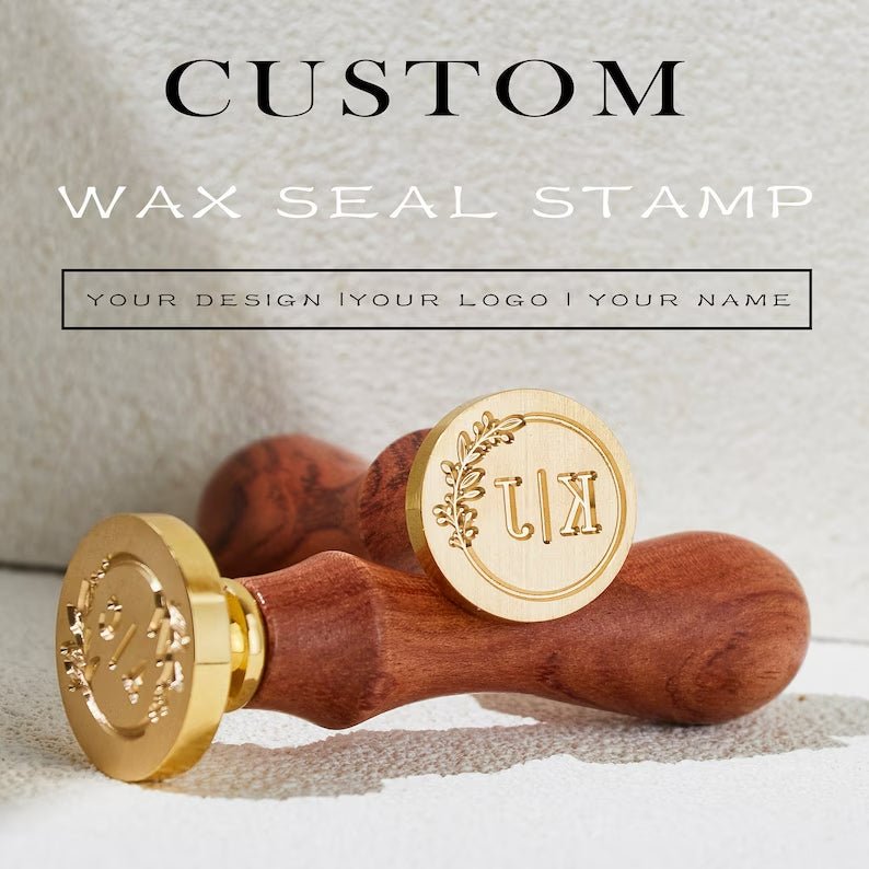Custom Wedding Wax Seal Stamp Kit