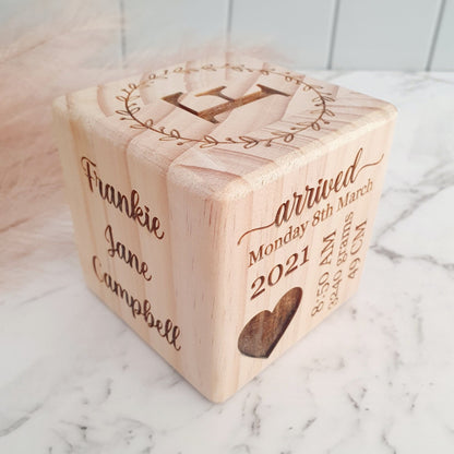 custom-Engraved-Wooden-Keepsake-baby-birth-gifts