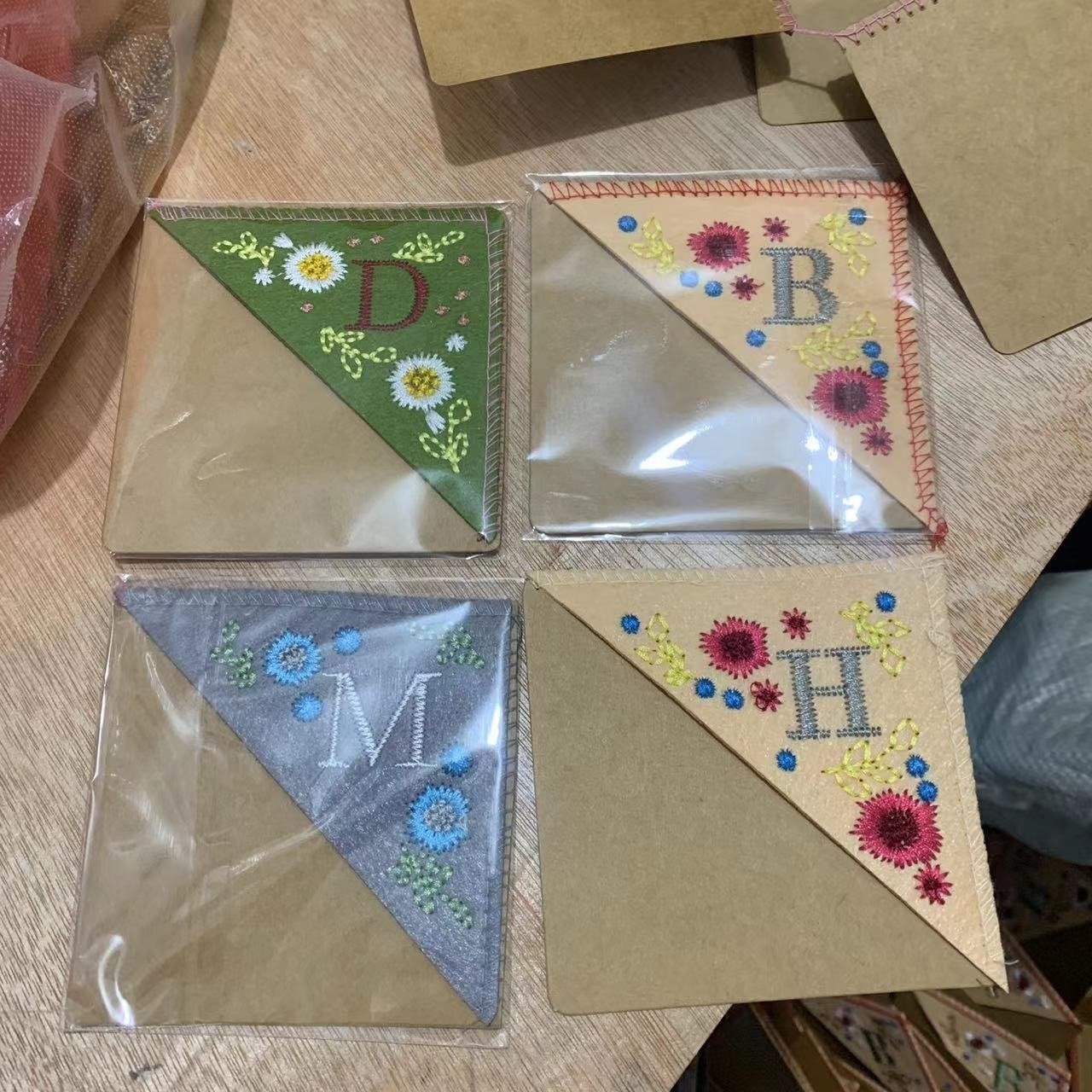 Handmade Embroidery Felt Bookmarks