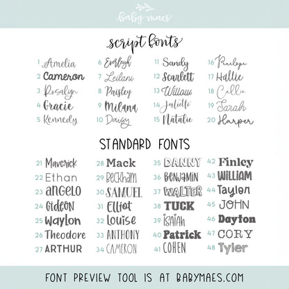 monogram-customized-name-blanket-font-choose