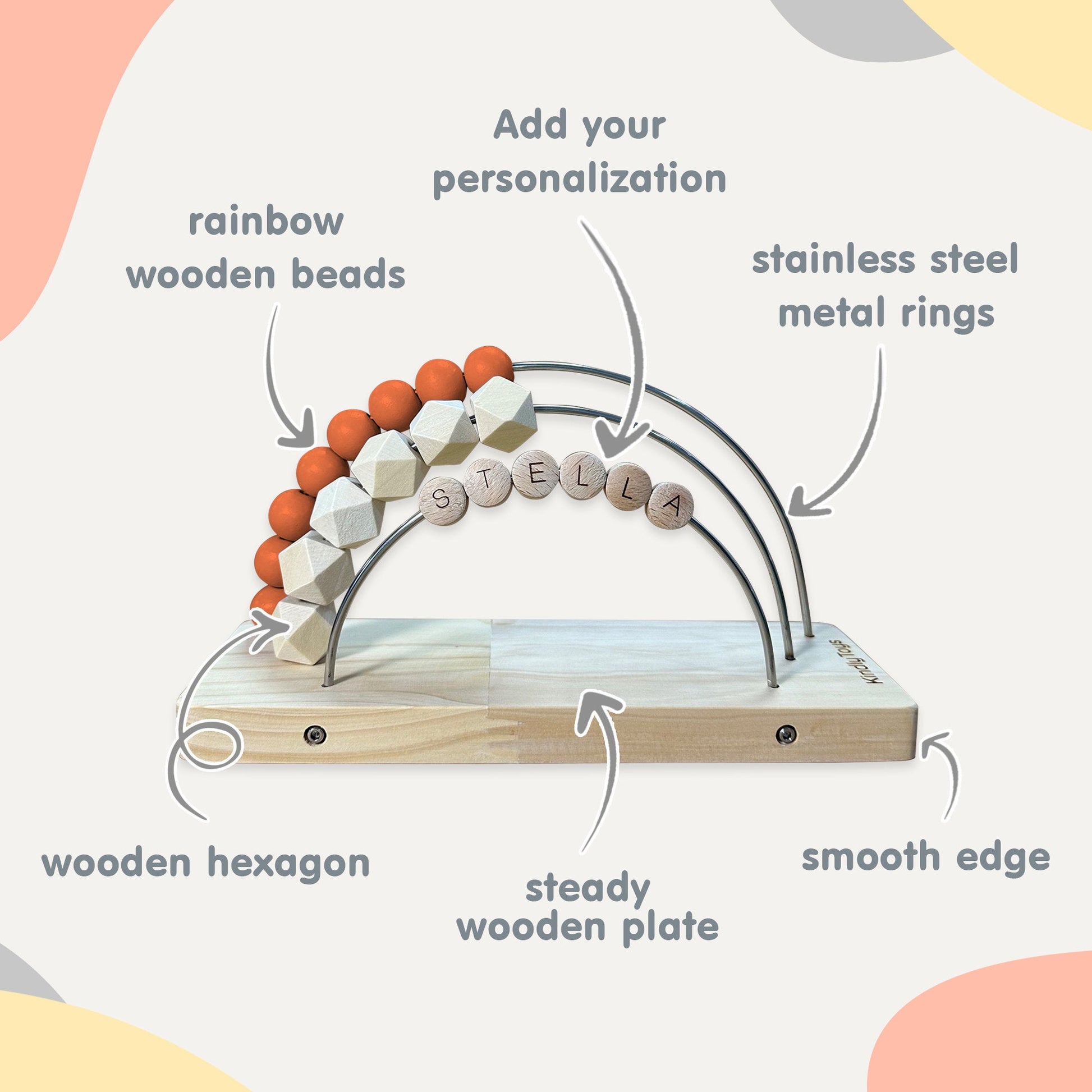 personalized-boho-abacus-rainbow-nursery-decor-in-detail