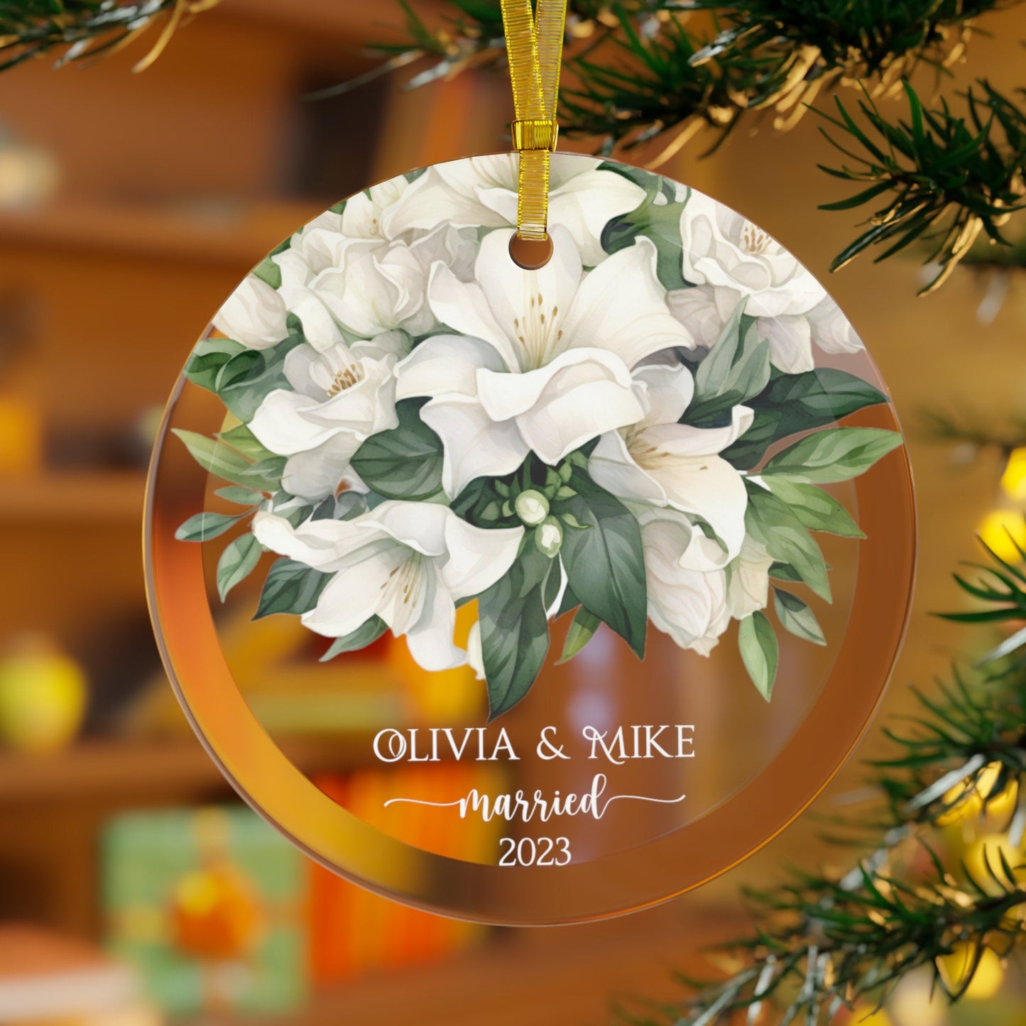 personalized-first-christmas-married-ornamen-style-3