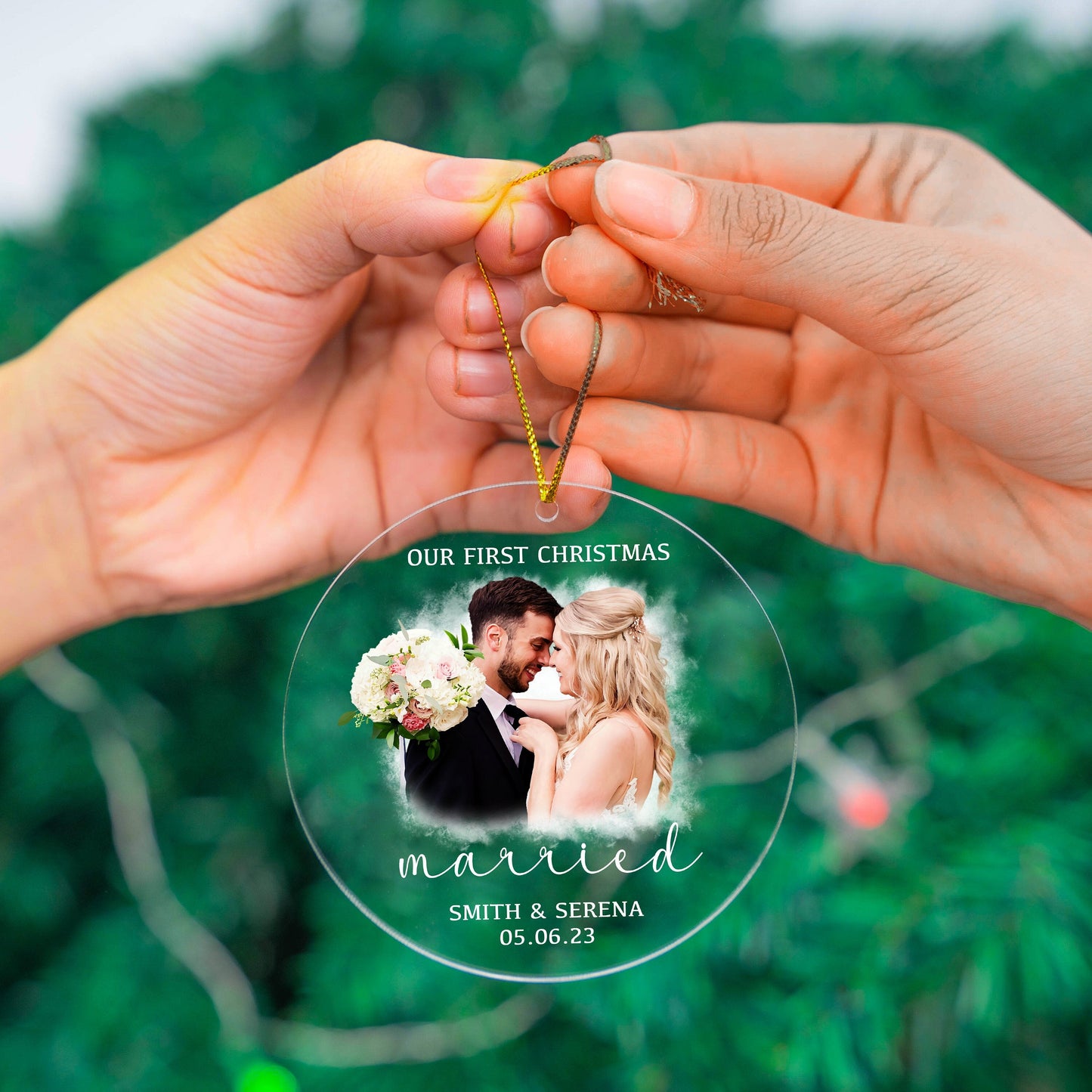personalized-photo-first-christmas-married-ornament-gifts