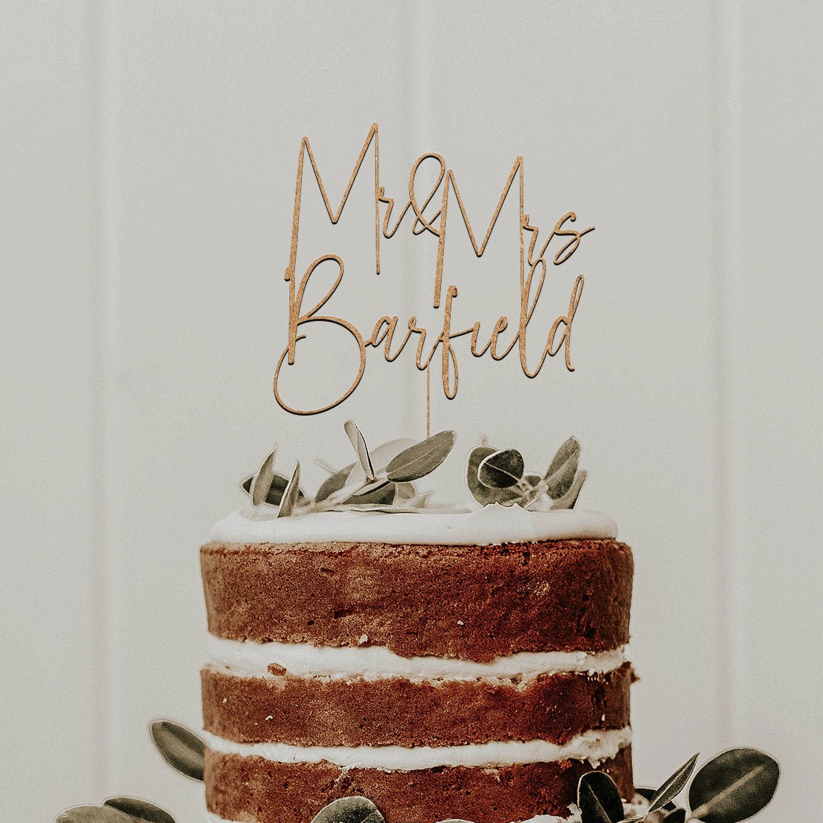 personalized-gold-chocolate-cake-topper-set