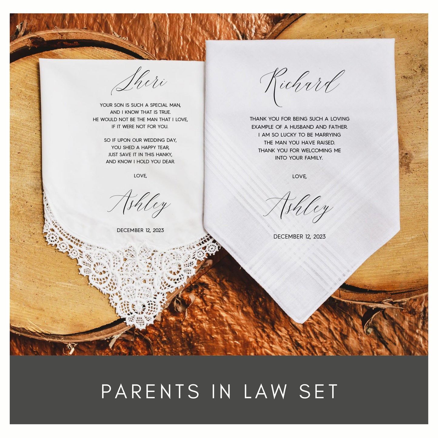 personalized-parent-in-law-wedding-handkerchief-set
