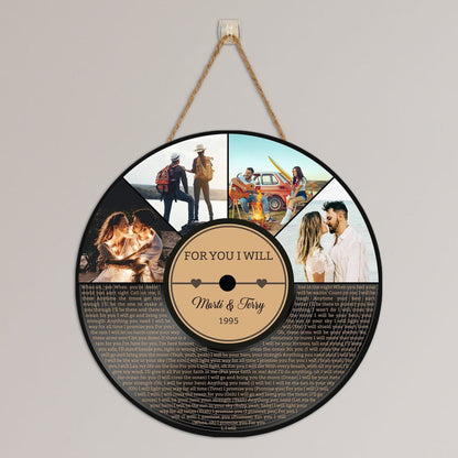 Personalized Song Plaque