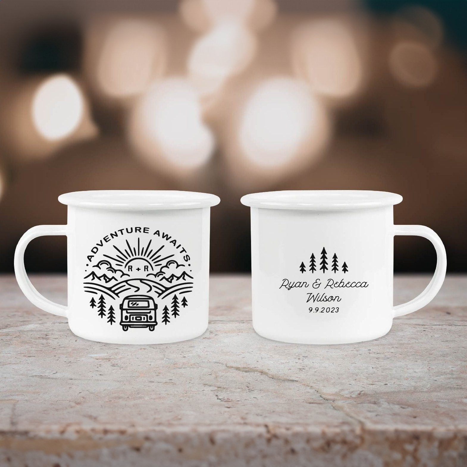 personalized-wedding-camping-mug-logo-custom